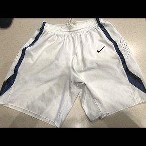 White Basketball Shorts